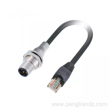 IP67 sensor m12 cable Adapter connector cable